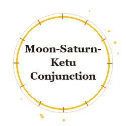 Moon-Saturn-Ketu Conjunction